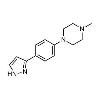 1-(4-(1H-pyrazol-3-yl)phenyl)-4-methylpiperazine|CS-0323587