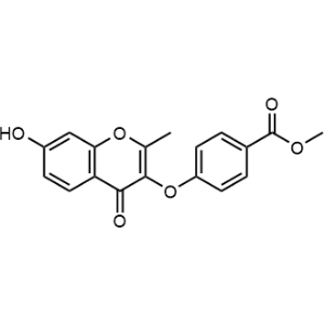 Methyl 4-((7-hydroxy-2-methyl-4-oxo-4H-chromen-3-yl)oxy)benzoate|CS-0323622