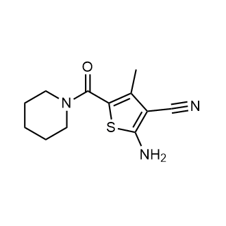 2-Amino-4-methyl-5-(piperidine-1-carbonyl)thiophene-3-carbonitrile|CS-0323633