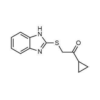 2-((1H-benzo[d]imidazol-2-yl)thio)-1-cyclopropylethan-1-one|CS-0323812