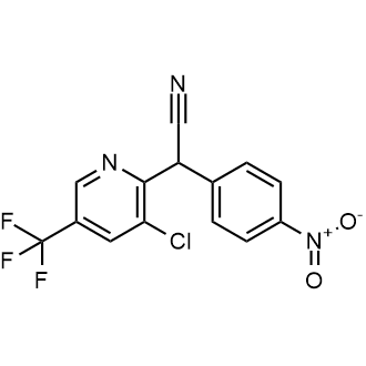 2-(3-Chloro-5-(trifluoromethyl)pyridin-2-yl)-2-(4-nitrophenyl)acetonitrile|CS-0324000