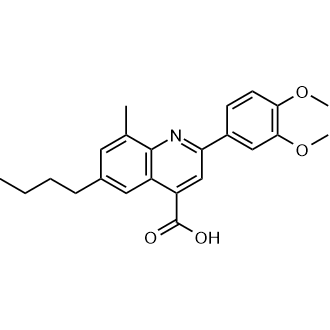 6-Butyl-2-(3,4-dimethoxyphenyl)-8-methylquinoline-4-carboxylic acid|CS-0324154