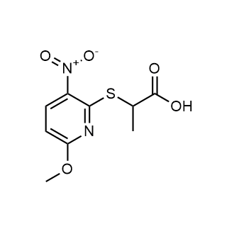 2-((6-Methoxy-3-nitropyridin-2-yl)thio)propanoic acid|CS-0324155