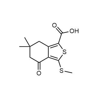 6,6-Dimethyl-3-(methylthio)-4-oxo-4,5,6,7-tetrahydrobenzo[c]thiophene-1-carboxylic acid|CS-0324199