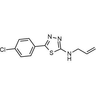 N-allyl-5-(4-chlorophenyl)-1,3,4-thiadiazol-2-amine|CS-0324264