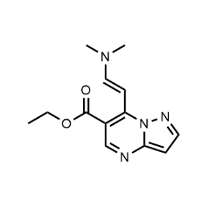 Ethyl (E)-7-(2-(dimethylamino)vinyl)pyrazolo[1,5-a]pyrimidine-6-carboxylate|CS-0324318
