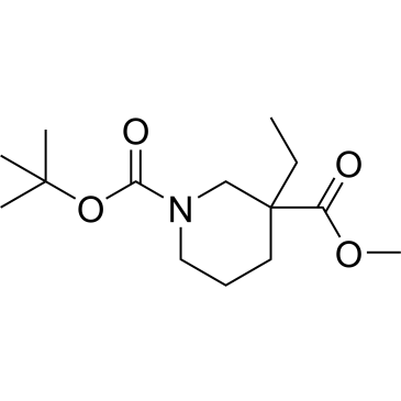 1-(Tert-butyl) 3-methyl 3-ethylpiperidine-1,3-dicarboxylate|CS-0324444
