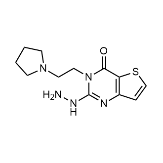 2-Hydrazinyl-3-(2-(pyrrolidin-1-yl)ethyl)thieno[3,2-d]pyrimidin-4(3H)-one|CS-0324476