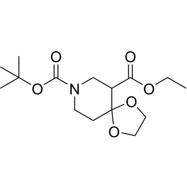 8-(Tert-butyl) 6-ethyl 1,4-dioxa-8-azaspiro[4.5]Decane-6,8-dicarboxylate|CS-0324646