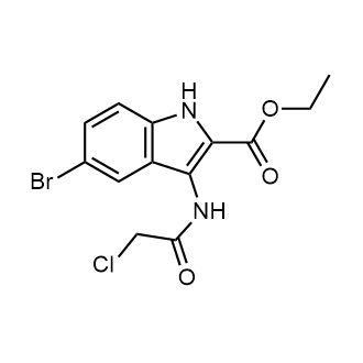 Ethyl 5-bromo-3-(2-chloroacetamido)-1H-indole-2-carboxylate|CS-0325220