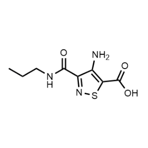 4-Amino-3-(propylcarbamoyl)isothiazole-5-carboxylic acid|CS-0325258