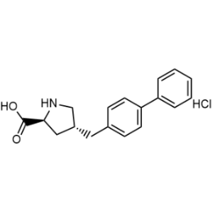 (2S,4R)-4-([1,1'-biphenyl]-4-ylmethyl)pyrrolidine-2-carboxylic acid hydrochloride|CS-0325359