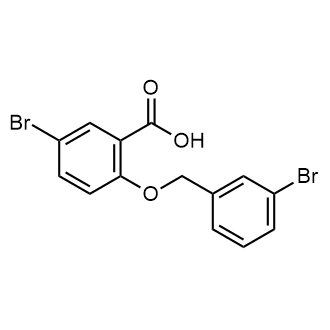 5-Bromo-2-((3-bromobenzyl)oxy)benzoic acid|CS-0325411