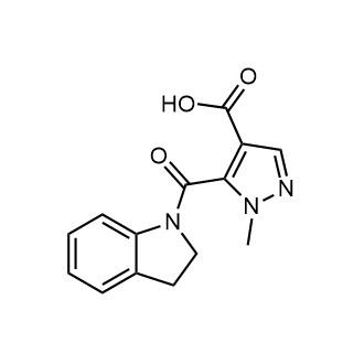 5-(Indoline-1-carbonyl)-1-methyl-1H-pyrazole-4-carboxylic acid|CS-0325521