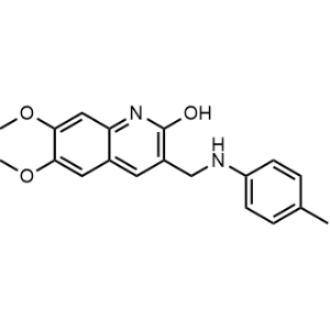 6,7-Dimethoxy-3-((p-tolylamino)methyl)quinolin-2-ol|CS-0325662