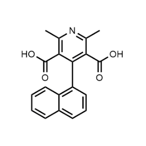 2,6-Dimethyl-4-(naphthalen-1-yl)pyridine-3,5-dicarboxylic acid|CS-0325686