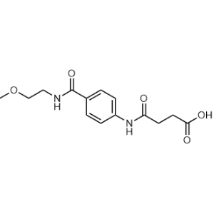 4-((4-((2-Methoxyethyl)carbamoyl)phenyl)amino)-4-oxobutanoic acid|CS-0325704