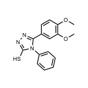 5-(3,4-Dimethoxyphenyl)-4-phenyl-4H-1,2,4-triazole-3-thiol|CS-0325858