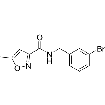 N-(3-bromobenzyl)-5-methylisoxazole-3-carboxamide|CS-0325869