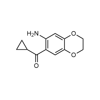 (7-Amino-2,3-dihydrobenzo[b][1,4]dioxin-6-yl)(cyclopropyl)methanone|CS-0325925