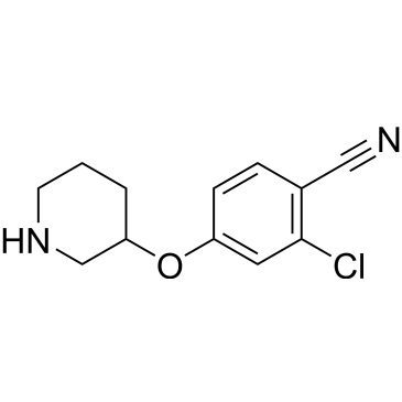 2-Chloro-4-(piperidin-3-yloxy)benzonitrile|CS-0325946