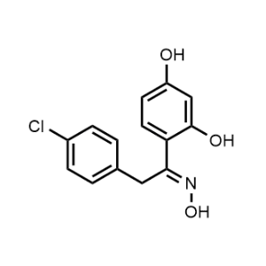 2-(4-Chlorophenyl)-1-(2,4-dihydroxyphenyl)ethan-1-one oxime|CS-0326003