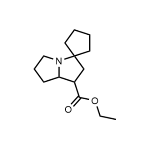 Ethyl hexahydrospiro[cyclopentane-1,3'-pyrrolizine]-1'-carboxylate|CS-0326020