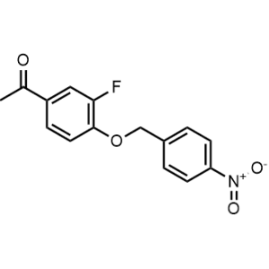 1-(3-Fluoro-4-((4-nitrobenzyl)oxy)phenyl)ethan-1-one|CS-0326089