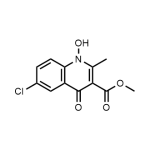 Methyl 6-chloro-1-hydroxy-2-methyl-4-oxo-1,4-dihydroquinoline-3-carboxylate|CS-0326128