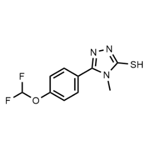 5-(4-(Difluoromethoxy)phenyl)-4-methyl-4H-1,2,4-triazole-3-thiol|CS-0326187
