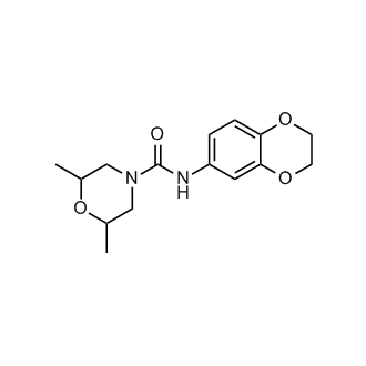 N-(2,3-dihydrobenzo[b][1,4]dioxin-6-yl)-2,6-dimethylmorpholine-4-carboxamide|CS-0326219