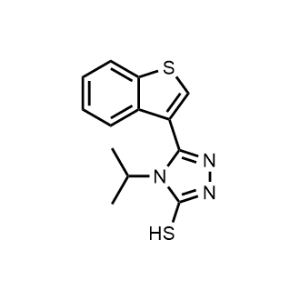 5-(Benzo[b]thiophen-3-yl)-4-isopropyl-4H-1,2,4-triazole-3-thiol|CS-0326233