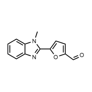 5-(1-Methyl-1H-benzo[d]imidazol-2-yl)furan-2-carbaldehyde|CS-0326318