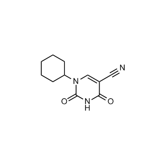 1-Cyclohexyl-2,4-dioxo-1,2,3,4-tetrahydropyrimidine-5-carbonitrile|CS-0326791