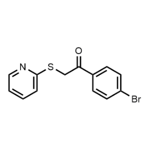 1-(4-Bromophenyl)-2-(pyridin-2-ylthio)ethan-1-one|CS-0326916
