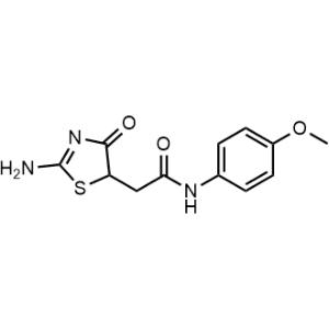 2-(2-Amino-4-oxo-4,5-dihydrothiazol-5-yl)-N-(4-methoxyphenyl)acetamide|CS-0327005
