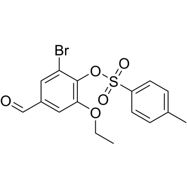 2-Bromo-6-ethoxy-4-formylphenyl 4-methylbenzenesulfonate|CS-0327286