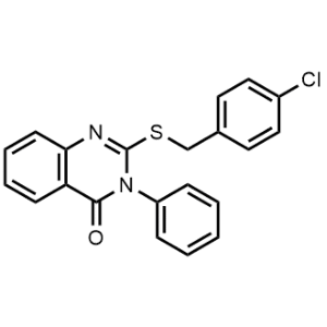 2-((4-Chlorobenzyl)thio)-3-phenylquinazolin-4(3H)-one|CS-0327372