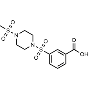 3-((4-(Methylsulfonyl)piperazin-1-yl)sulfonyl)benzoic acid|CS-0327489