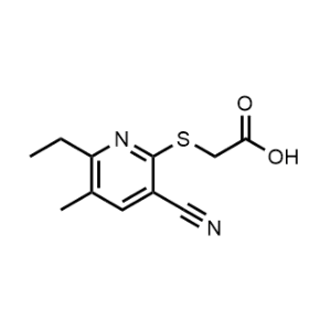 2-((3-Cyano-6-ethyl-5-methylpyridin-2-yl)thio)acetic acid|CS-0327536