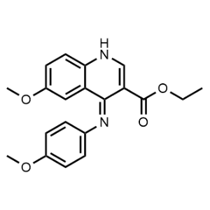 Ethyl 6-methoxy-4-((4-methoxyphenyl)imino)-1,4-dihydroquinoline-3-carboxylate|CS-0327537