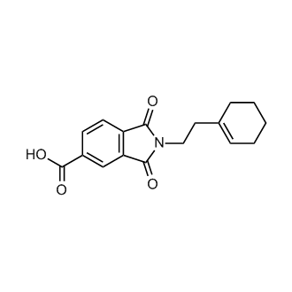 2-(2-(Cyclohex-1-en-1-yl)ethyl)-1,3-dioxoisoindoline-5-carboxylic acid|CS-0327573