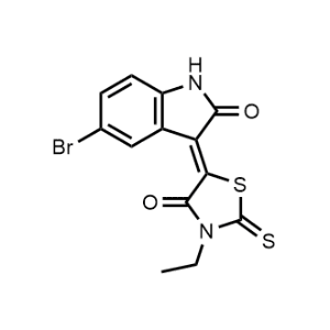 5-(5-Bromo-2-oxoindolin-3-ylidene)-3-ethyl-2-thioxothiazolidin-4-one|CS-0327592
