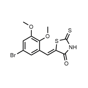 5-[(5-Bromo-2,3-dimethoxyphenyl)methylene]-2-thioxo-4-thiazolidinone|CS-0327606