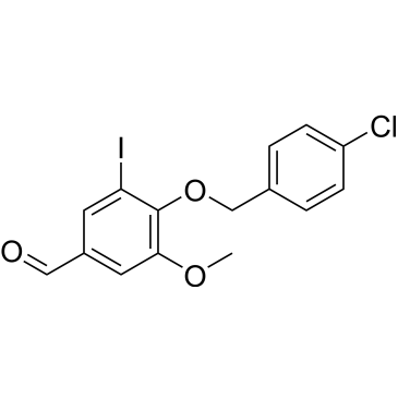 4-((4-Chlorobenzyl)oxy)-3-iodo-5-methoxybenzaldehyde|CS-0327655