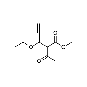 Methyl 2-acetyl-3-ethoxypent-4-ynoate|CS-0327667