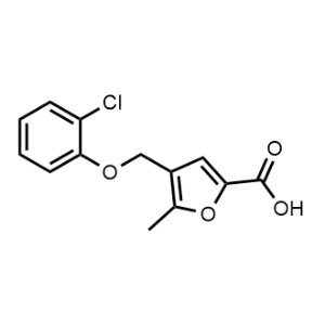 4-((2-Chlorophenoxy)methyl)-5-methylfuran-2-carboxylic acid|CS-0327686