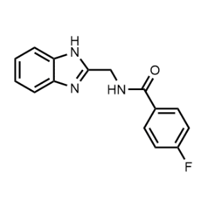 N-((1H-benzo[d]imidazol-2-yl)methyl)-4-fluorobenzamide|CS-0327718