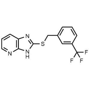 2-((3-(Trifluoromethyl)benzyl)thio)-3H-imidazo[4,5-b]pyridine|CS-0327765