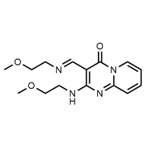2-((2-Methoxyethyl)amino)-3-(((2-methoxyethyl)imino)methyl)-4H-pyrido[1,2-a]pyrimidin-4-one|CS-0327787